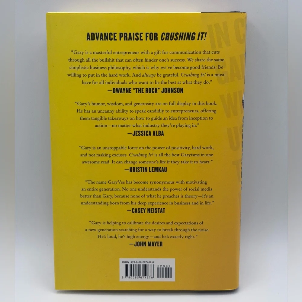 Crushing It!: How Great Entrepreneurs Build Their Business by Gary Vaynerchuk